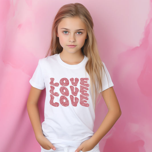 Love Glitter Shirt